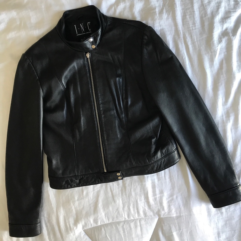 Leather jacket